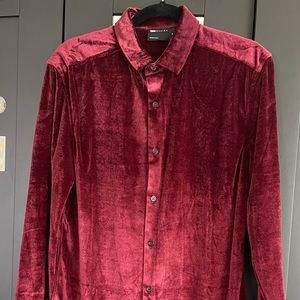 ASOS Velvet shirt